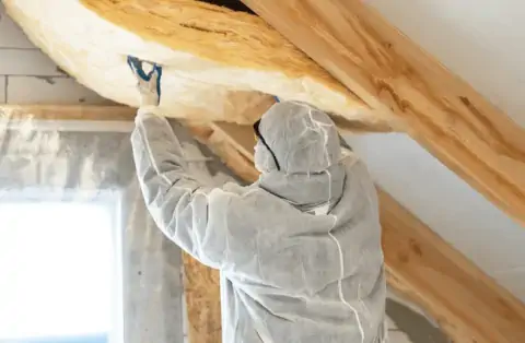 Isolation de combles - La Courtine